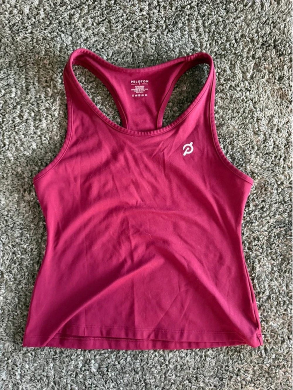 Peloton Women's Racerback Tank Top Size Large